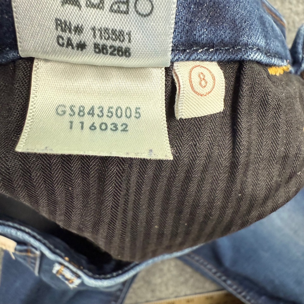 JEN7 By 7 For All Mankind Legging Ankle Jeans Dark Wash Size 8 Women's - Picture 8 of 15